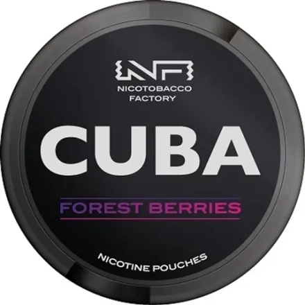 Cuba Black - Forest Berries (66mg)
