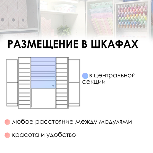 Ящик ЦС W960 ST7 Белый классический MINI