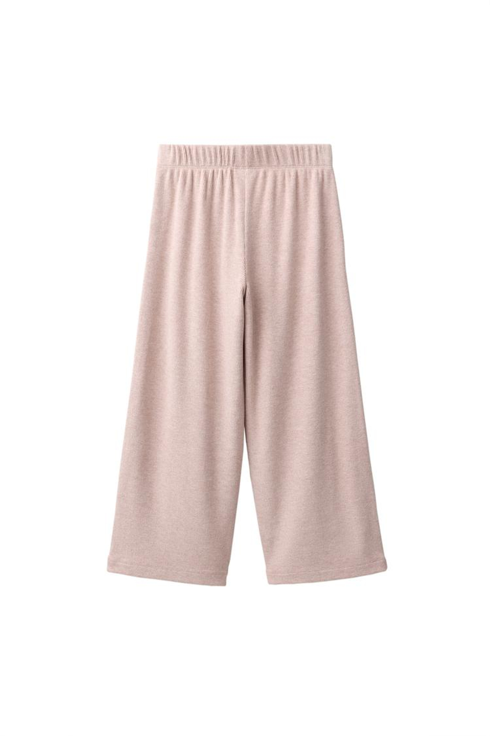 ZARA БРЮКИ WIDE LEG SOFT TOUCH, РОЗОВЫЙ