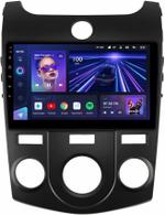 Магнитола для KIA Cerato 2 2008-2013 (кондиционер, рамка черная) - Teyes CC3L на Android 10, CarPlay, 4G SIM-слот