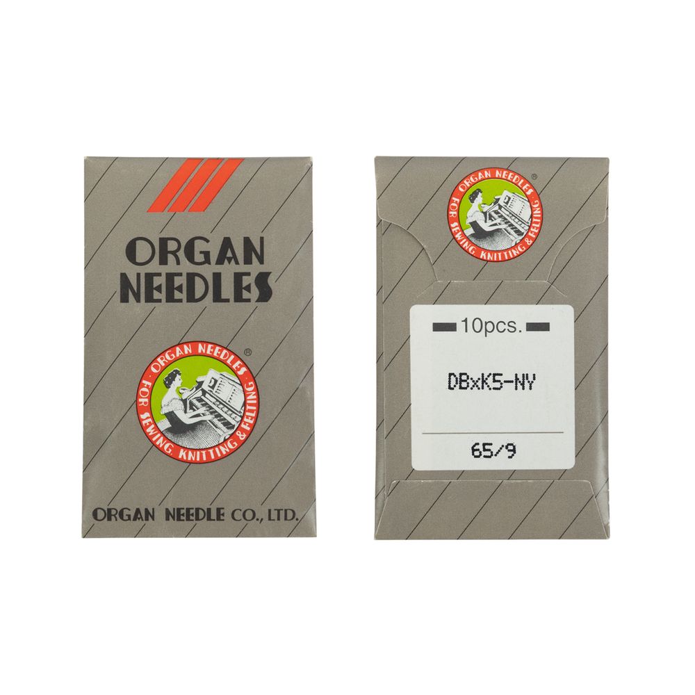 Иглы для промышленных швейных машин Organ DBхK5, 10 шт, 065 Иглы для промышленных швейных машин Organ DBхK5, 10 шт, 065