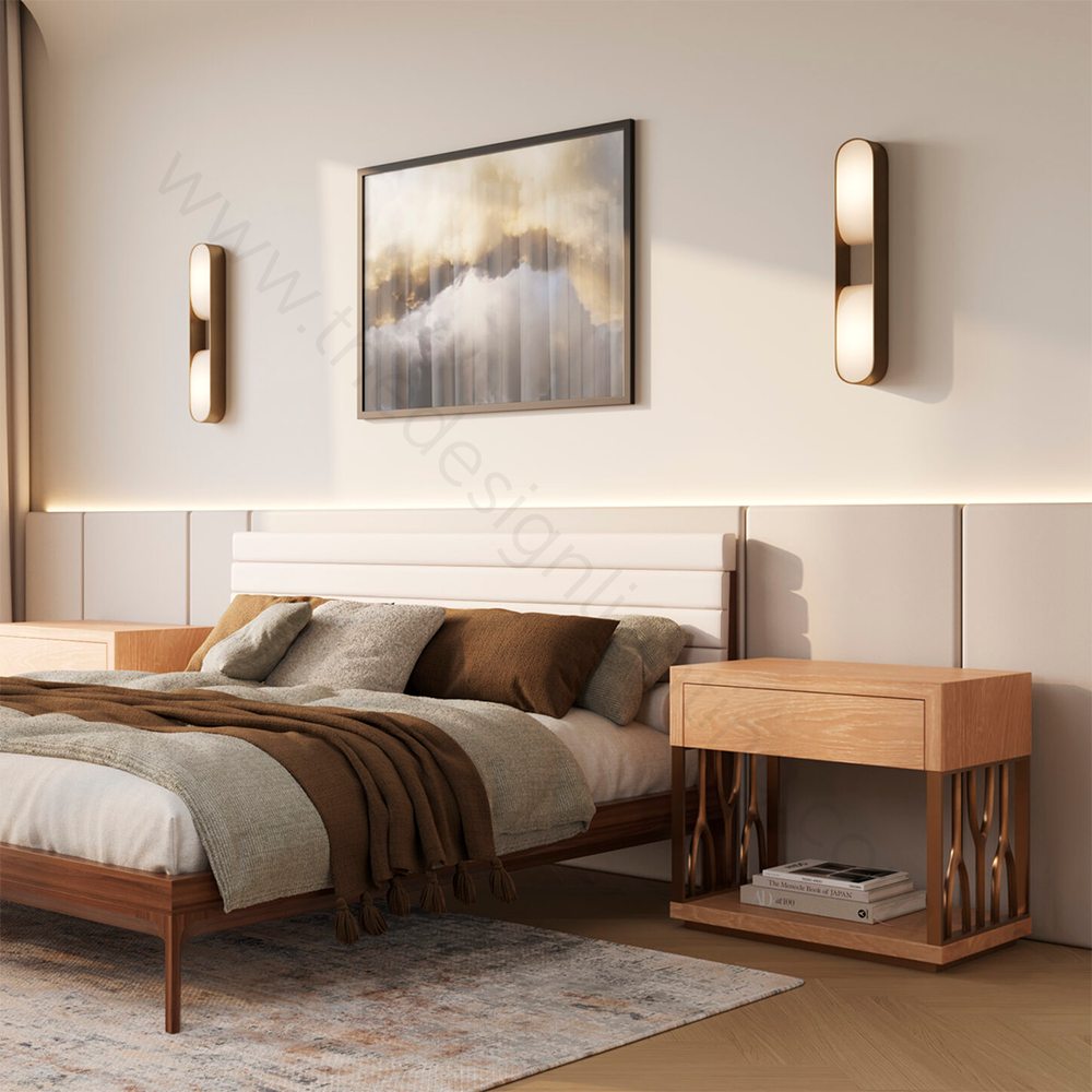 Wall design lamp Loop Double by Boyd Lighting
