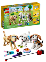 Конструктор Лего Креатор Очаровательные собачки | LEGO Creator Adorable Dogs 31137, 475 деталей (7+)