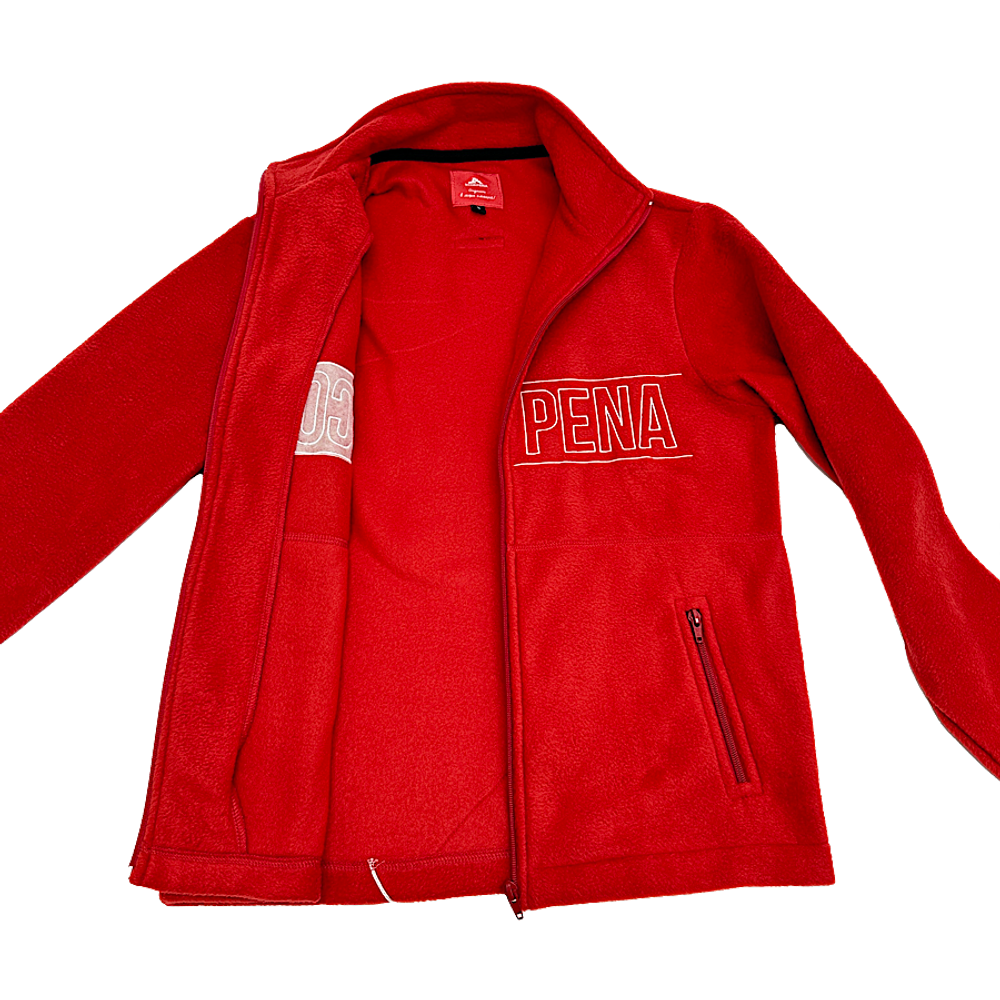 Кофта Scorpena Collection на молнии Красная -