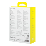 Автомобильная зарядка Baseus Enjoyment Pro U+Retractable C&L Cable 60W