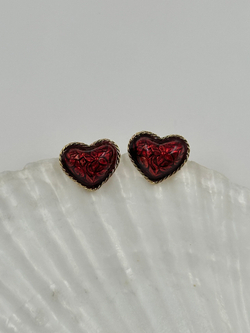 Серьги Сердечки Avon