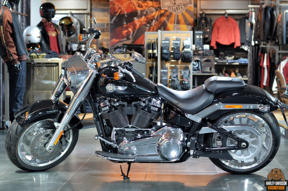 Harley-Davidson Fat Boy 114 Vivid Black с НДС