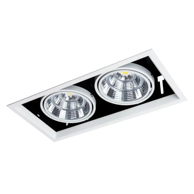 Карданный светильник Arte Lamp MERGA A8450PL-2WH, 2хLED