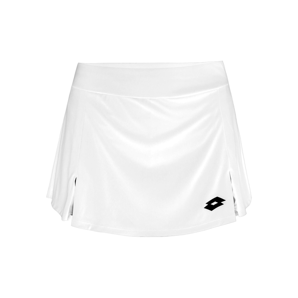 Женская теннисная юбка Lotto Squadra II PL Skirt Women - White, Dark Blue