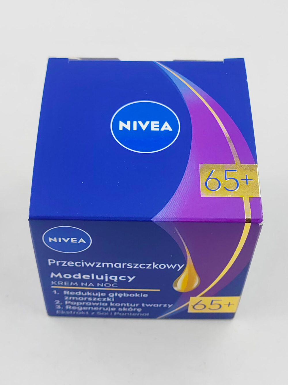 Ночной крем NIVEA Anti-Wrinkle  Contouring 65+ с экстрактом сои и пантенолом, 50 мл (Германия)