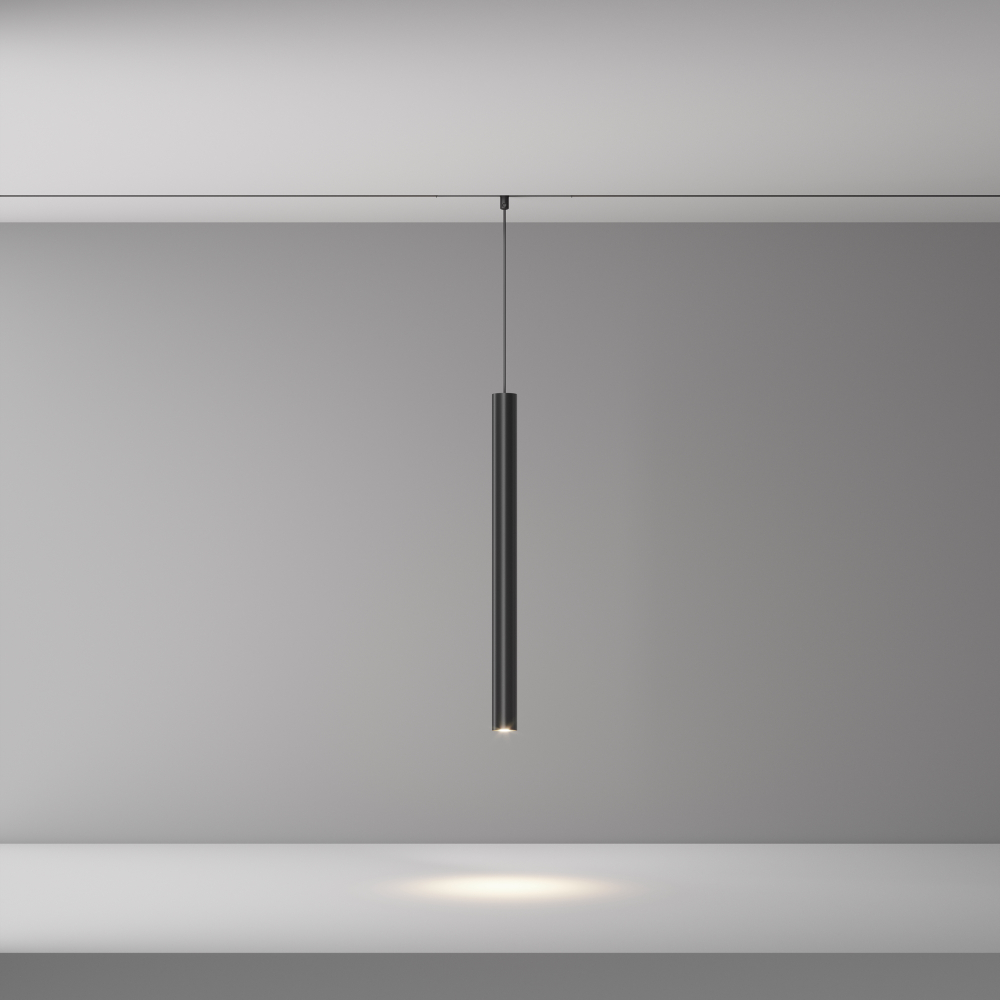 Трековый светодиодный светильник Maytoni Exility X Focus Led TR245-7W4K-B