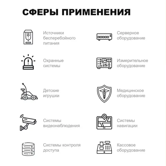 Аккумулятор REVOLTER GPL 1265