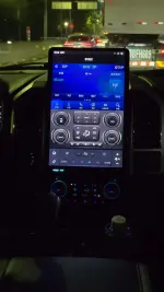 Магнитола для Ford F-150 2015-2020 (SYNC 3) - Kuberg ZF-1306A-S3-GE ("Тесла-Стиль") 16.8" на Android 13, Быстрая