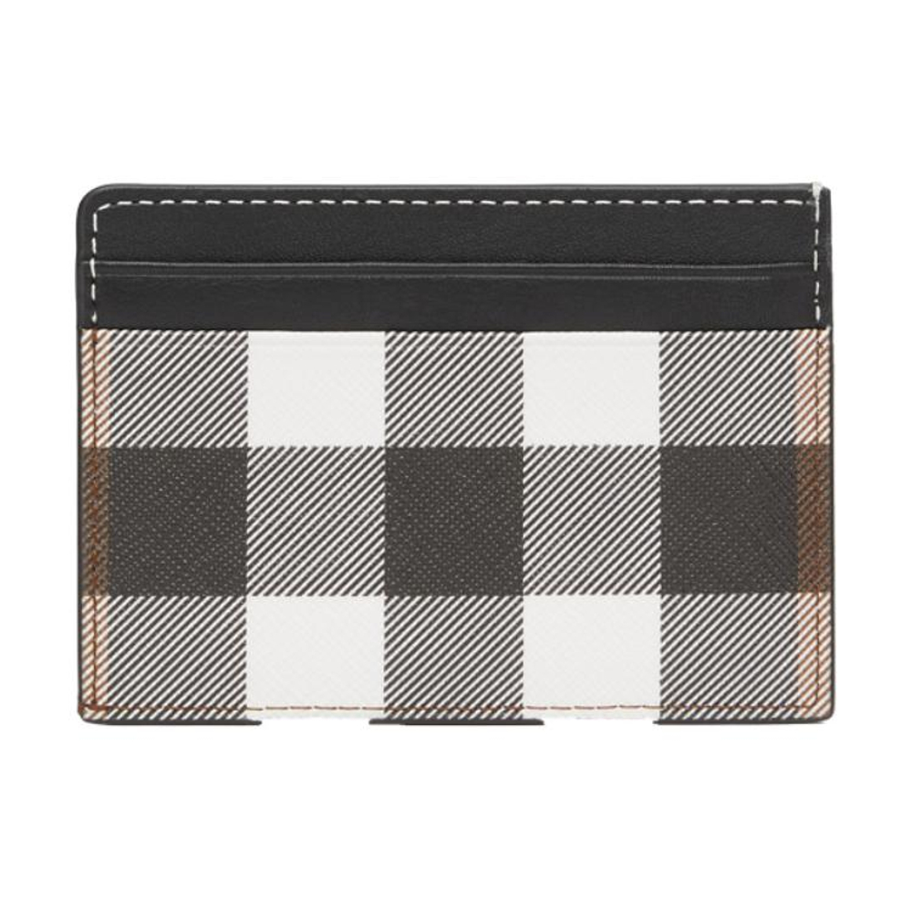 Burberry Cotton Card Holder Men"s Brown