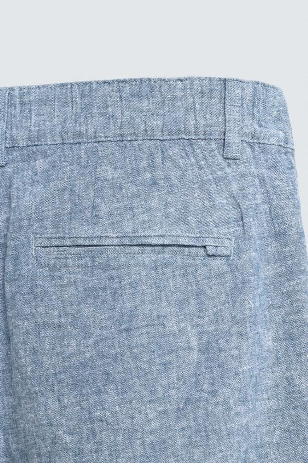 ZARA ШОРТЫ REGULAR FIT ИЗ РЕЛЬЕФНОЙ ТКАНИ, СИНИЙ/БЕЛЫЙ