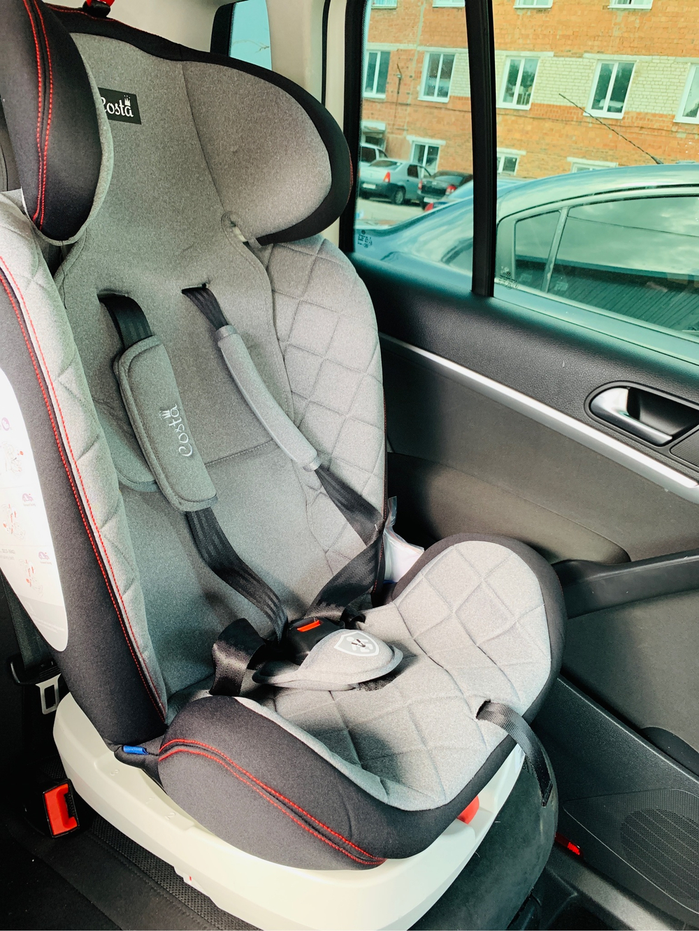 Автокресло детское KBH303 ISOFIX (Серо-чёрное grey/black) Артикул: KBH303GB