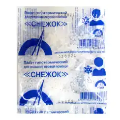 Пакет гипотермический для оказания первой помощи "Снежок" №1
