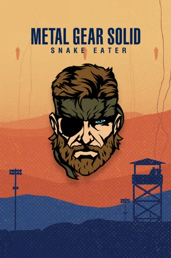 Металлический пин «Naked Snake»
