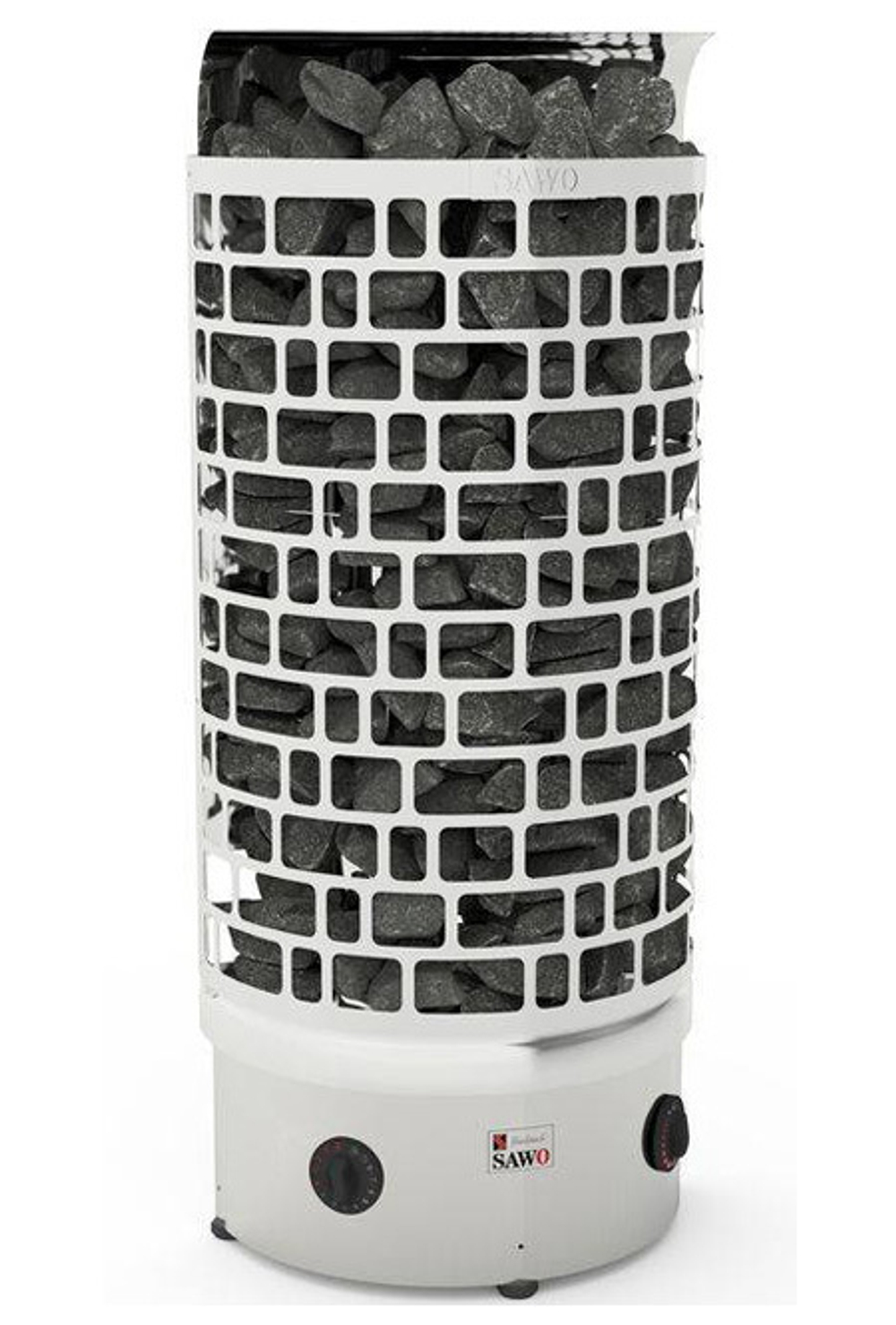 Электрическая печь SAWO ARIES ARI3-45NB-WL-P (4,5 кВт, встроенный пульт, пристенная, нержавейка)