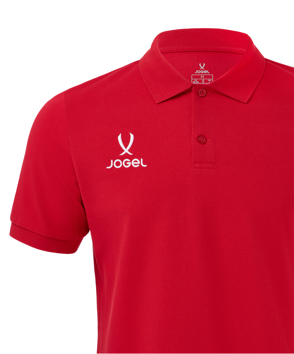 Поло Jogel ESSENTIAL Cotton Polo, красный R2