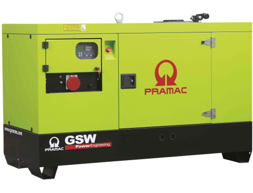 Дизельный генератор Pramac GSW 50 Y в кожухе с АВР