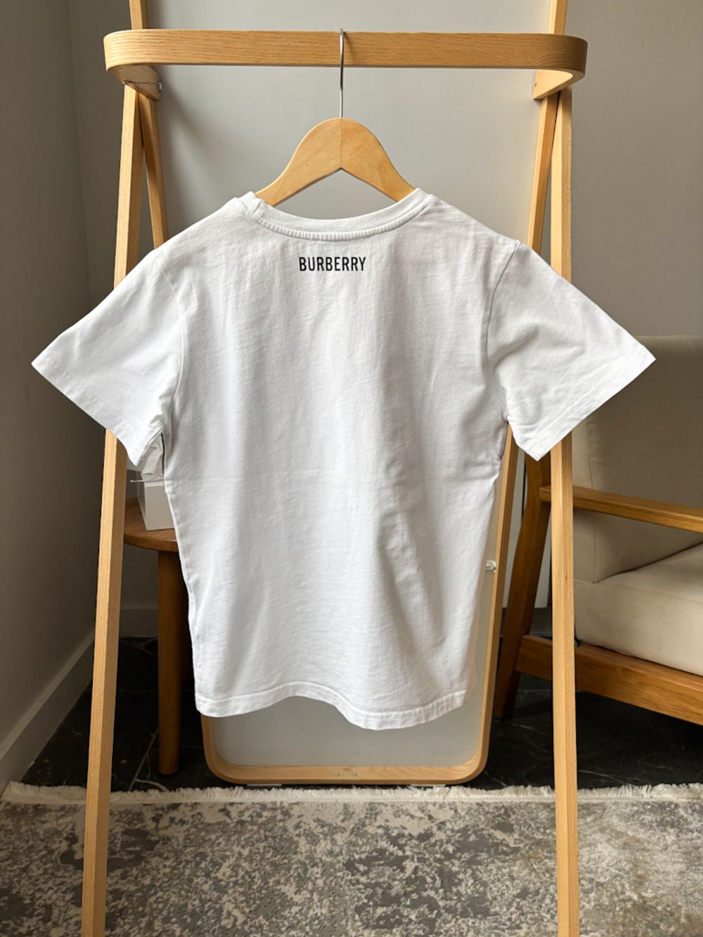 Хлопковая футболка Burberry, 140
