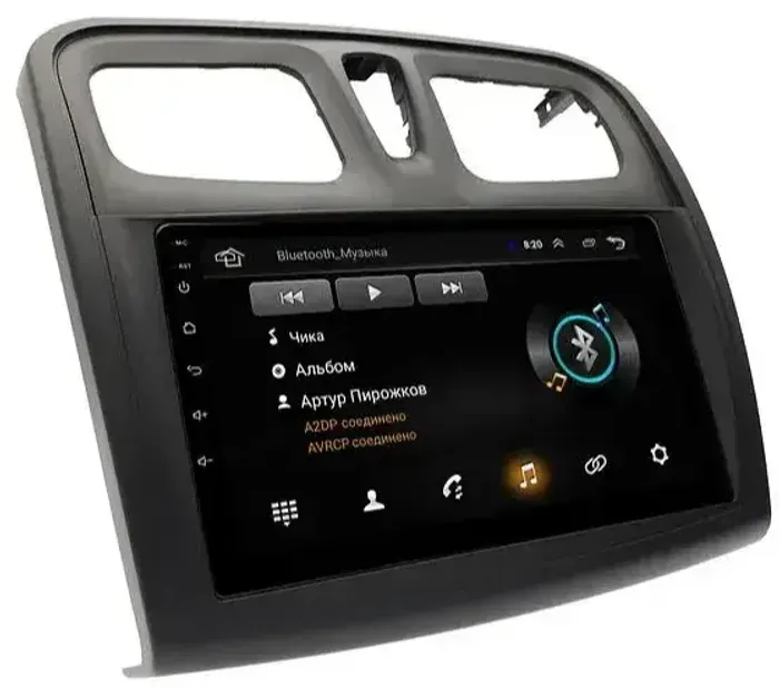 Магнитола для Renault Logan 2015+ - Vaycar VA63-2174 на Android 13, Быстрая, 4G SIM-слот