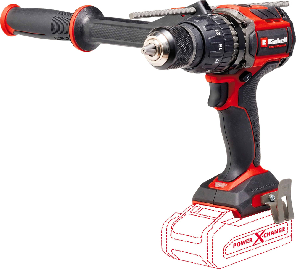 Дрель-шуруповерт 18V Einhell Profi TP-CD 18/120 Li-i BL-Solo 120Нм ударная б/щ без АКБ и ЗУ