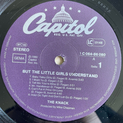 Винтажная виниловая пластинка LP The Knack, But The Little Girls Understand (Германия 1980)
