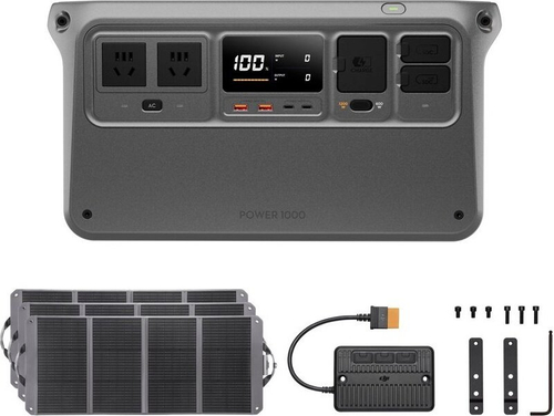 DJI Power 1000 + Солнечные Панели (x3)