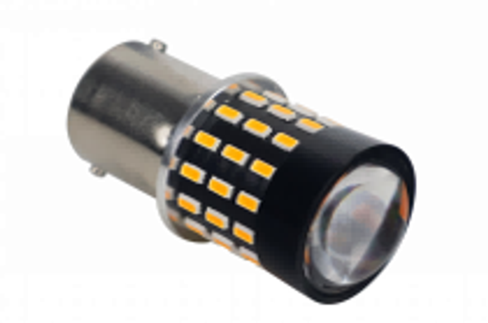 ZMB P21 LED 54SMD(2010) 7W 12-24V Оранжевый (1шт)