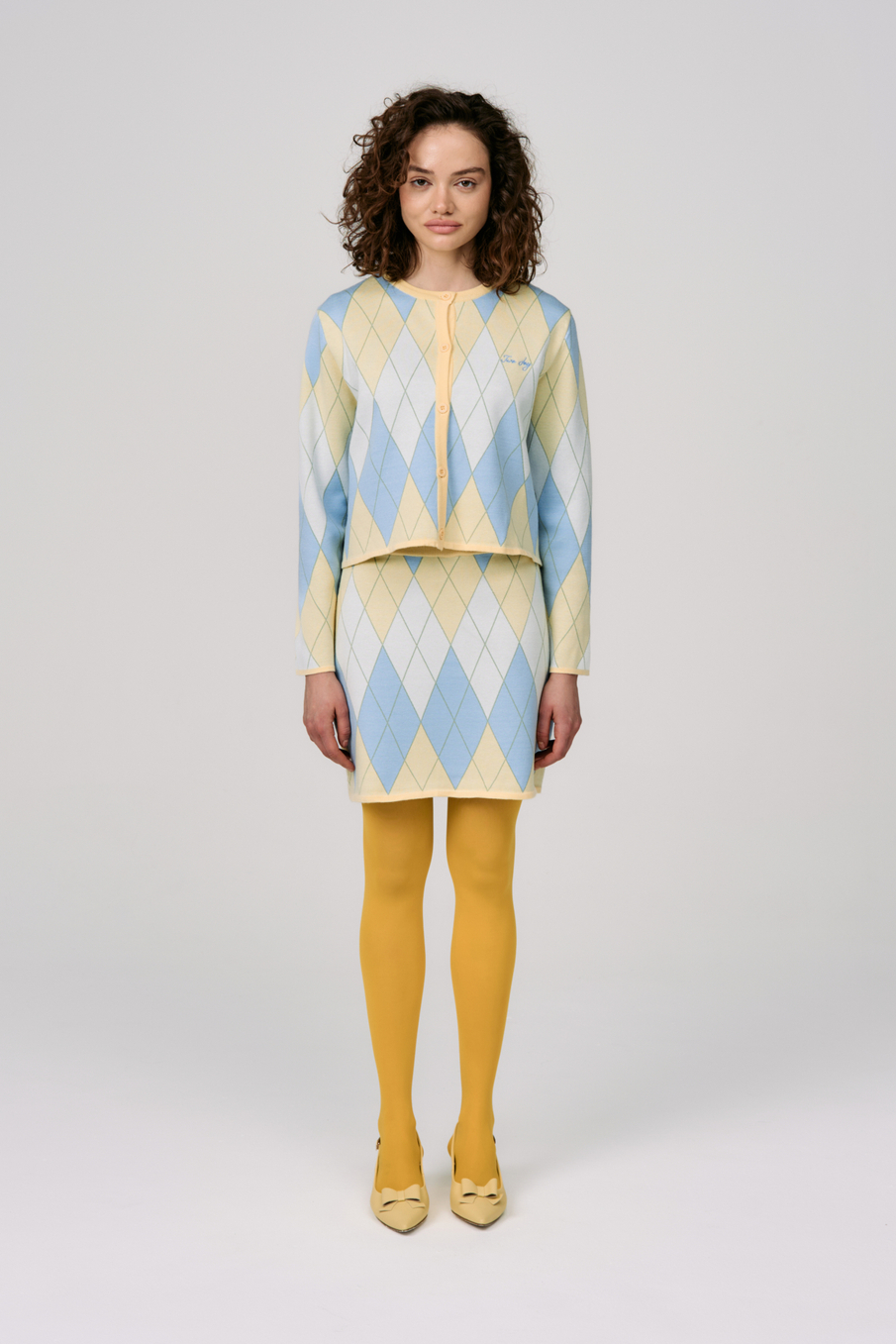 Кардиган "Argyle Code"