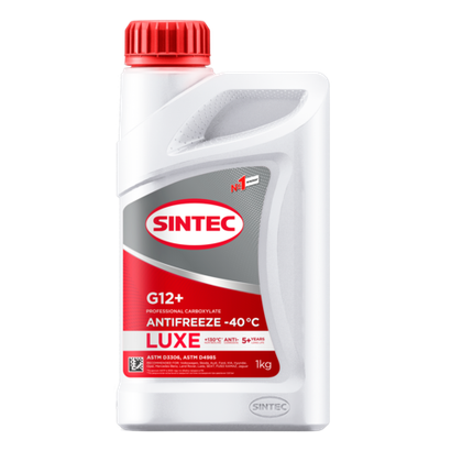 ОЖ Антифриз готовый Sintec Lux G12+ красный (1кг)