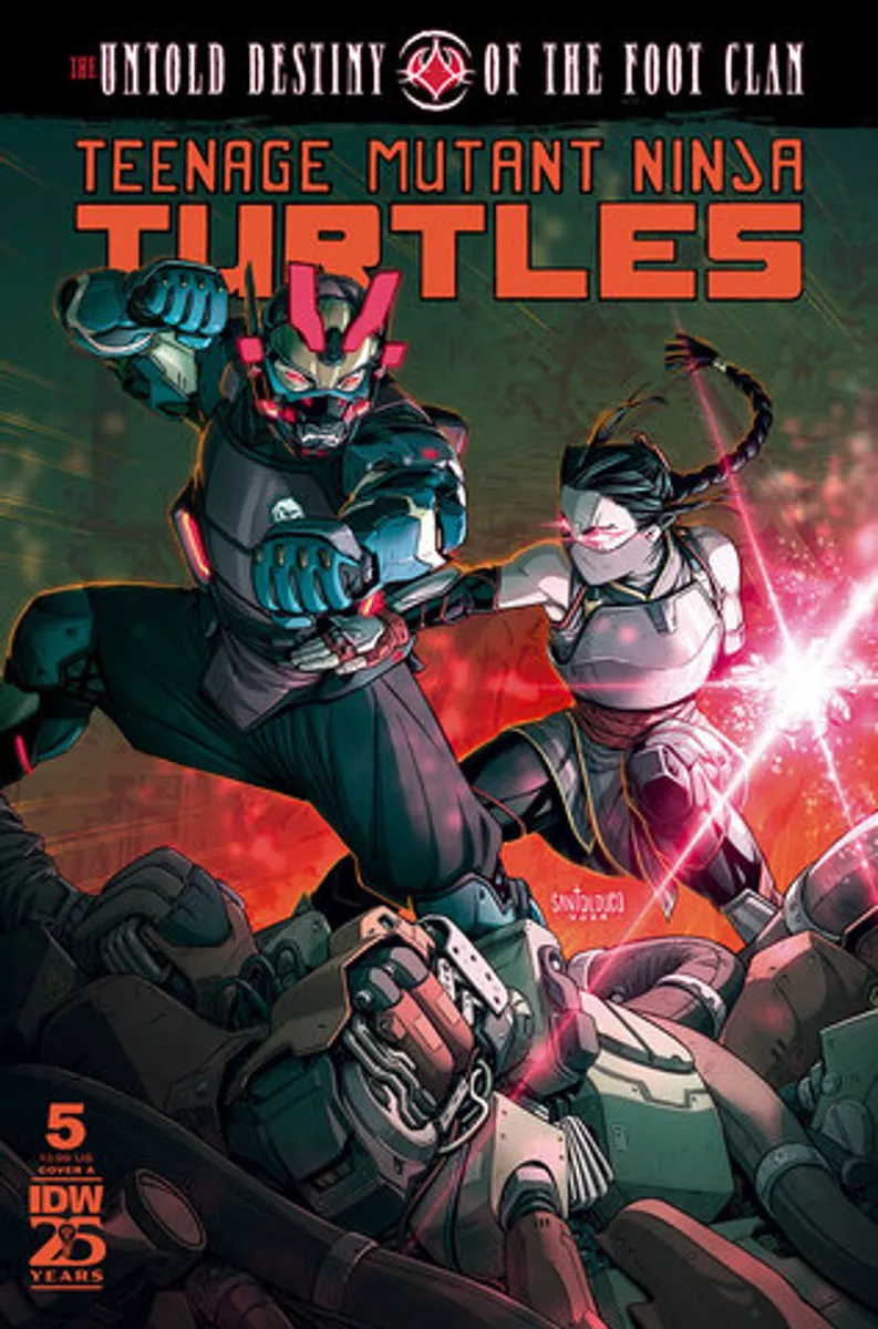 Teenage Mutant Ninja Turtles Untold Destiny Of The Foot Clan #5 (Cover A)