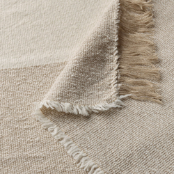 IKEA GUNNEMOR  (ИКЕА ГУННЕМОР)  -  Плед - кремовый/серо-бежевый 130x170 см