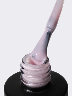 NR Жидкий полигель Liquid PolyGel розовый с блестками №4, 10мл