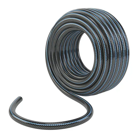 Шланг поливочный армированный ПВХ, 1/2", 50 м, "Садовод" Сибртех, 3 слоя, до +65 °С