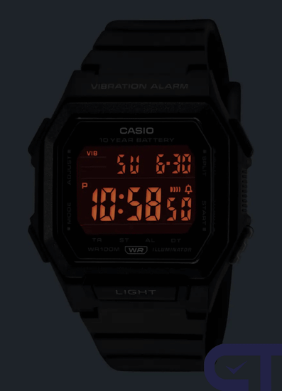 Casio W-738H-1A — унисекс наручные часы