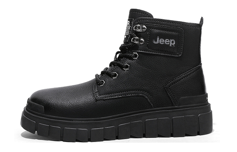 Jeep Martin Boots Men"s Black