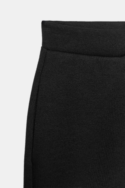 ZARA БРЮКИ ИЗ МЯГКОЙ ТКАНИ, ЧЕРНЫЙ