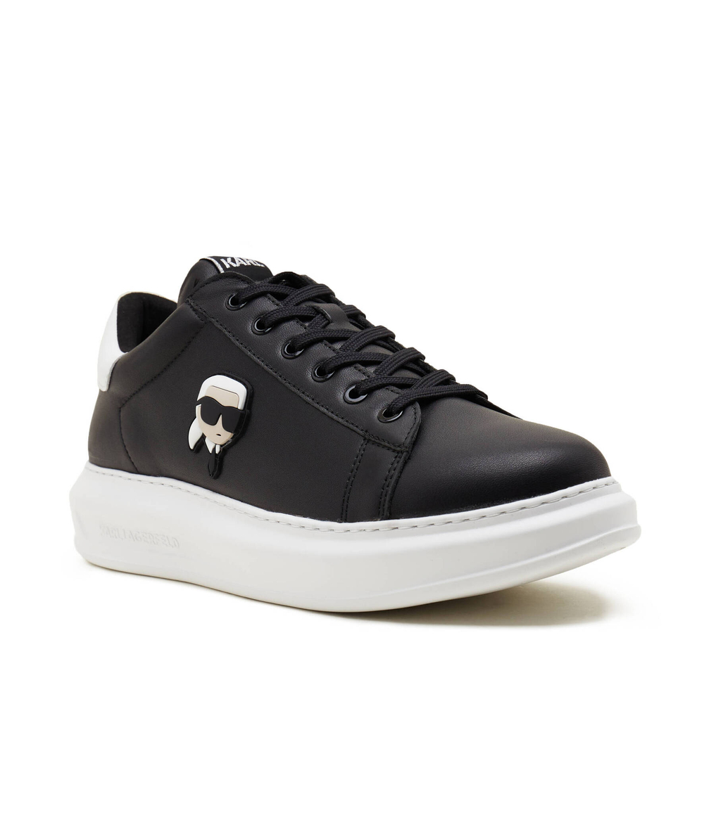 Кожаные кроссовки kapri karl nft lo lace Karl Lagerfeld - черный(KL52530N)