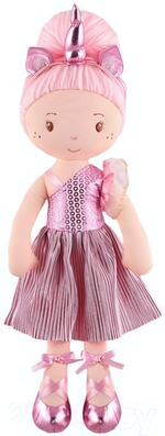 Мягкая игрушка , Кукла Балерина Бэкси в Розовом Платье, 38 см (Maxitoys)