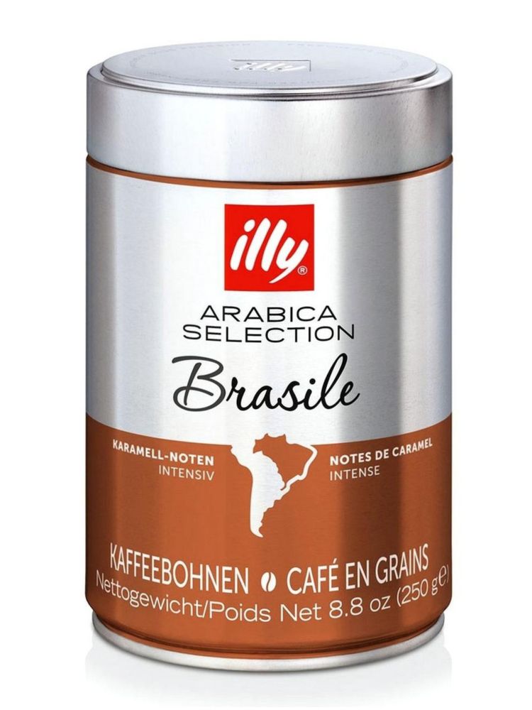Кофе в зернах ILLY Бразилия 250 г, 2 шт