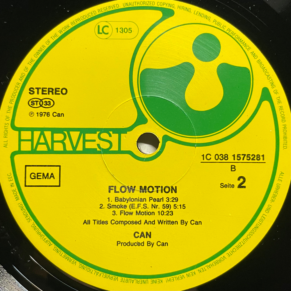 Can ‎– Flow Motion ( Германия)