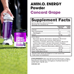 Optimum Nutrition, Essential Amin.O. Energy®, виноград Конкорд, 585 г (1,29 фунта)