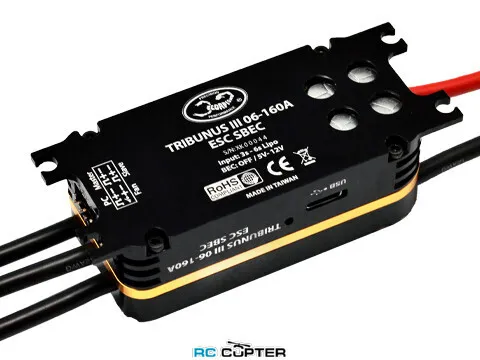 ESC регулятор мотора Scorpion Tribunus III 06-160A ESC SBEC 3-6S