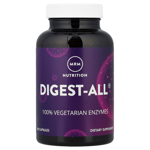MRM Nutrition, Digest-ALL®, добавка для улучшения пищеварения, 100 капсул