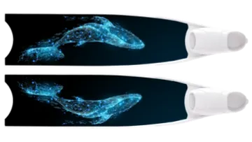 Лопасти Leaderfins Limited Edition Creature Blades (Кит), 20°, длина 80 см.