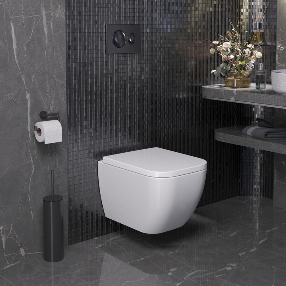 Унитаз Forsa 243K19003S (475*360*350) подвесной , 2 места