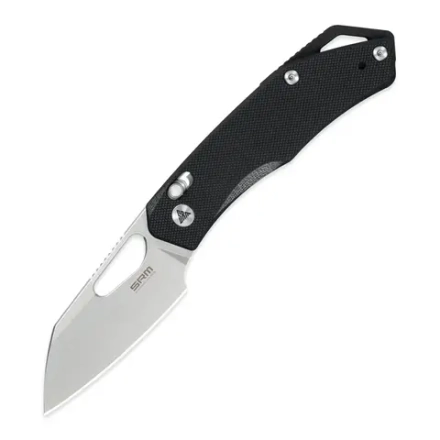 Нож складной SRM 261M-GB Cub Beadblast (154CM, Black G10)